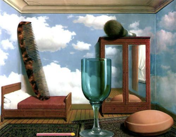 Objetos personales, Magritte
