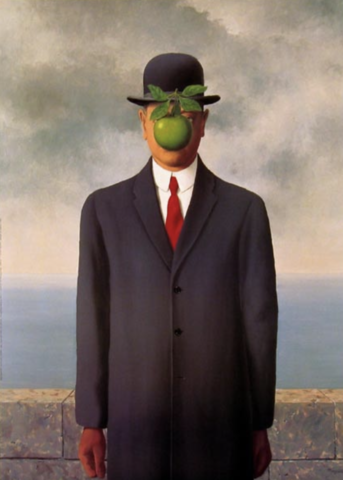El hijo del hombre, René Magritte