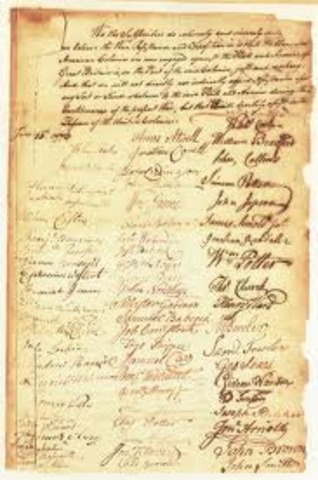 The Test Act in 1673