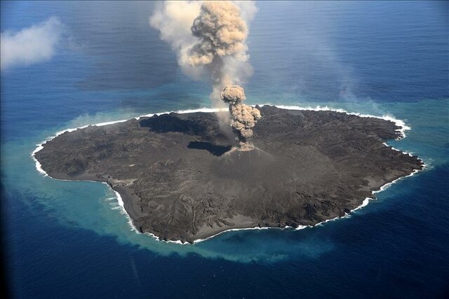 explosión de la isla de Thera