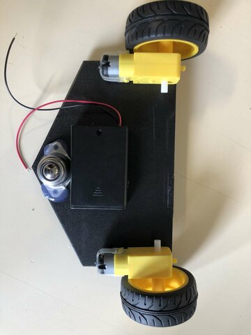 assemblage des éléments sur le chassis