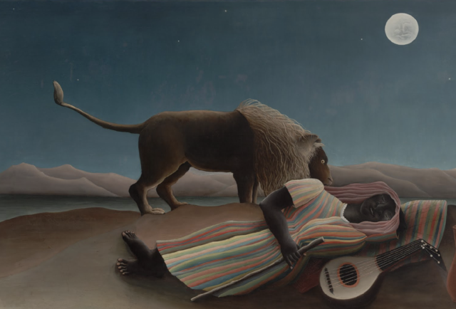 La gitana durmiente, Henri Rousseau