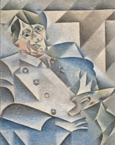 Retrato de Pablo Picasso, Juan Gris