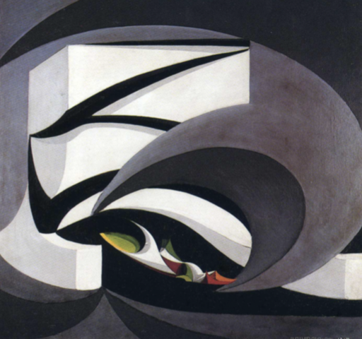 Banderas al altar de la madre tierra, Giacomo Balla