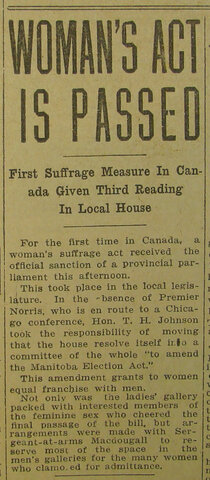 Women's Right to Vote