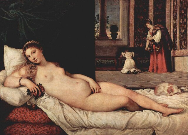 La venus de Urbino, Titian