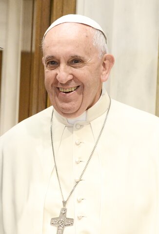 El papa Francisco...*