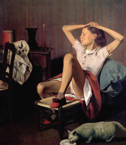 Teresa soñando, Balthus