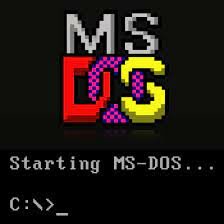 MS- DOS (MicroSoft Disk Operating System).