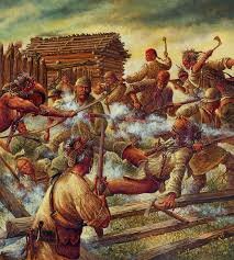 Boonseborough attacked by the Shawnee
