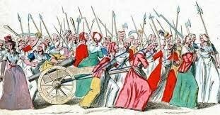 le donne marciano su versailles