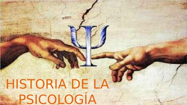 Historia de la Psicología