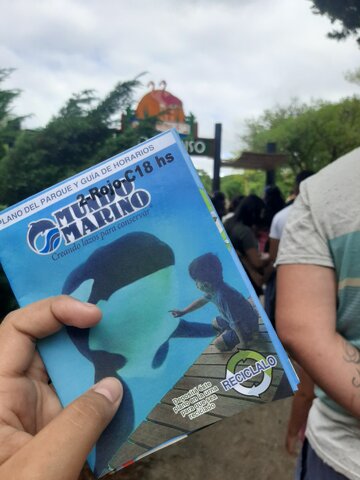 Fui a Mundo Marino con mi Mamá