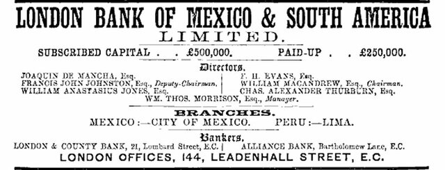 Se inicia la Banca en México