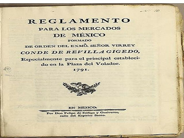 Dictamen de Revillagigedo de 1791