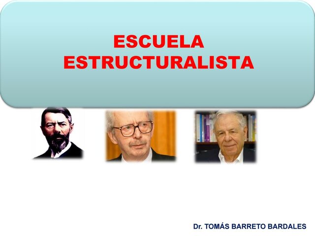 Escuela Estructuralista