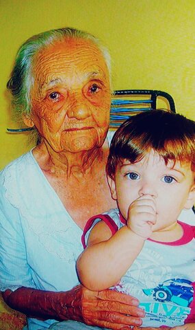 com minha bisavó