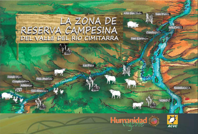 Creación Asociación Campesina del valle del Río Cimitarra - ACVC