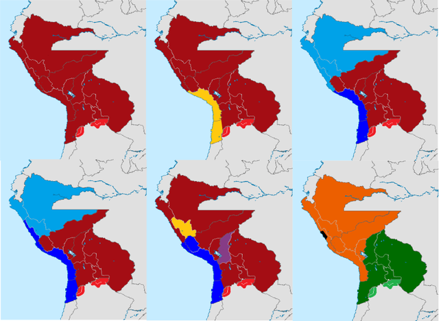 PERU AND BOLIVIA: End of the War against the Peru-Bolivian Confederation
