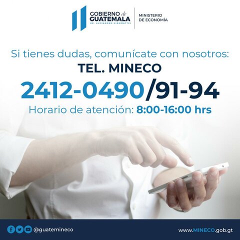 jurisdicción del Ministerio de Economía y Trabajo