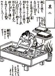 La invención del papel.