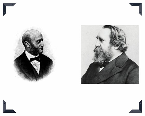 E. Brücke (1819-1892) y T. Meynert (1833-1892),
