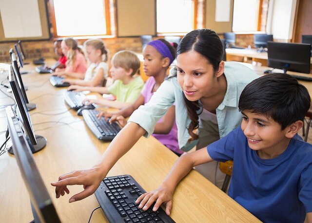 Computadores personales en las escuelas