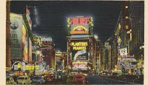 Primera señal luminosa en times square