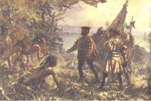 Cartier's Discovery" of Canada (New France)