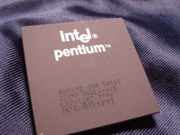 Aparición del 1er Pentium