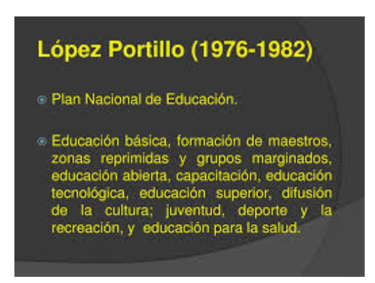 Plan nacional de educación