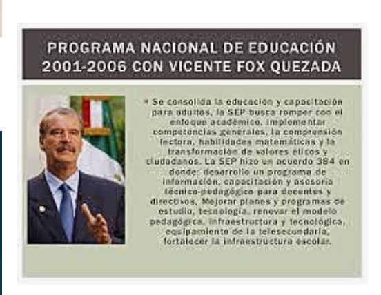 Programa nacional de educación centrada en la educación media superior