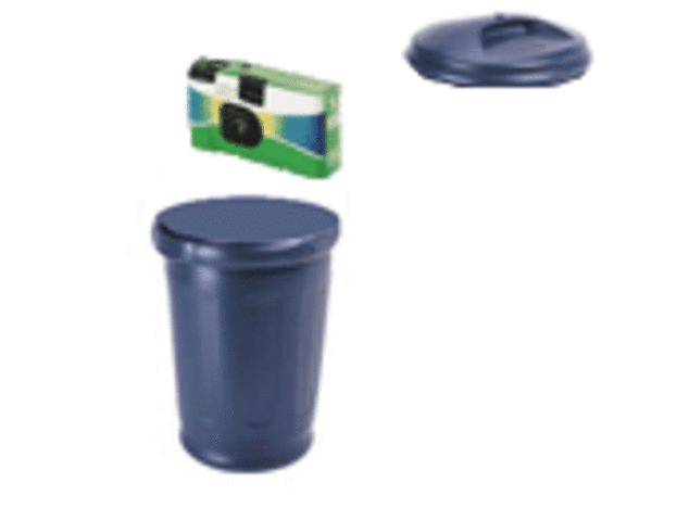 The first disposable camera by Fuji