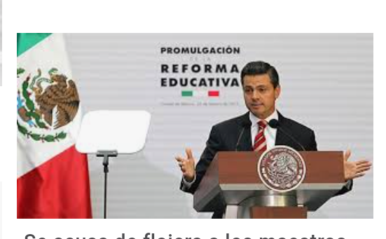 Reforma educativa para garantizar que la educación obligatoria sea de calidad