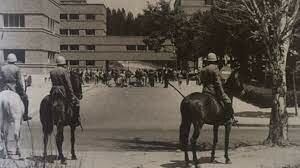 Incidentes universitarios en Madrid.