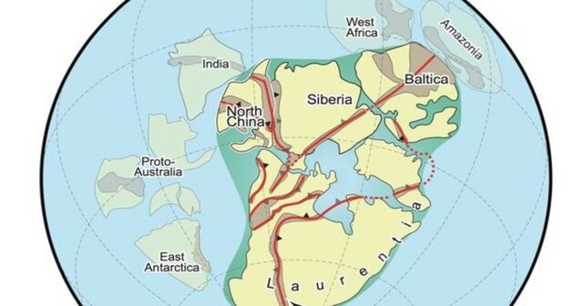 Creación placas tectonicas y por ende se forma un supercontinente