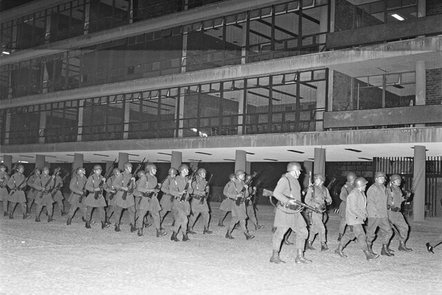 OCUPAMIENTO DE LA UNAM POR EL EJERCITO