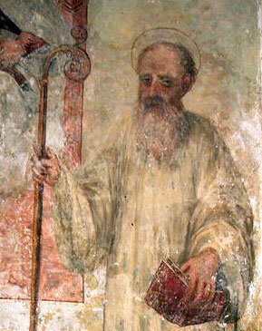 Los dos pensadores más importantes son San Agustín de Hipona y Joaquín de Fiore.