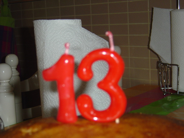 Cumplo trece años