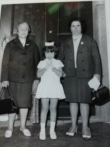 A minha 1ª comunhão