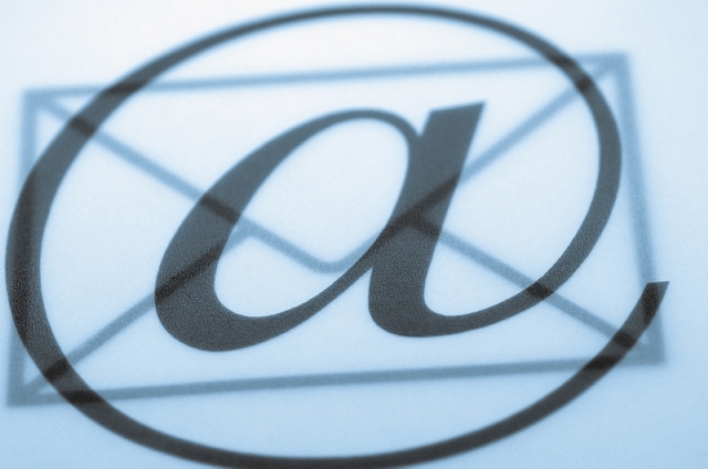 First email message sent