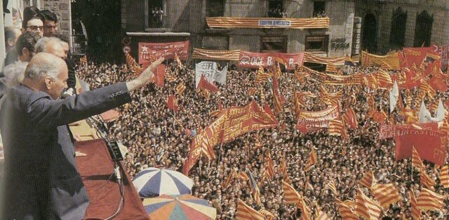 Regreso de Josep Tarradellas