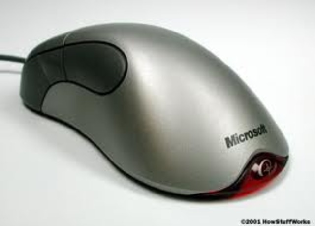 The computer mouse invented by Douglas Engelbart.