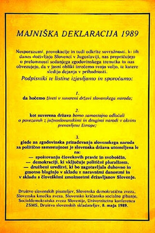 MAJNIŠKA DEKLARACIJA