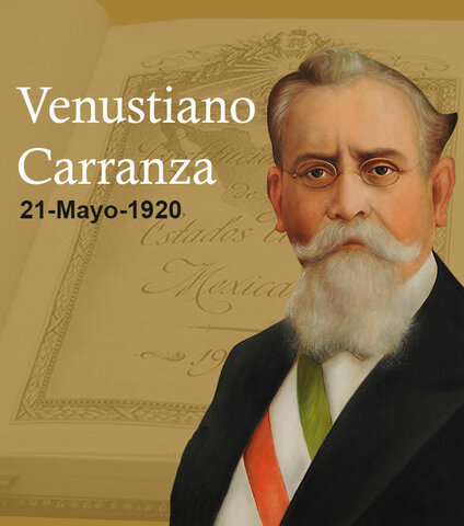Es asesinado el jefe del Ejercito Constitucionalista y Presidente de Mexico Venustiano Carranza