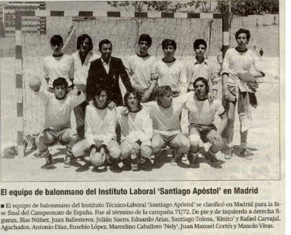 Equipo de Balonmano