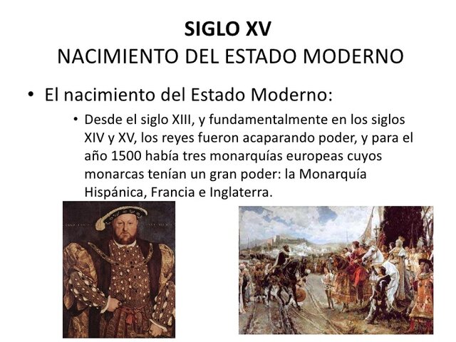 El Estado en la Edad Moderna