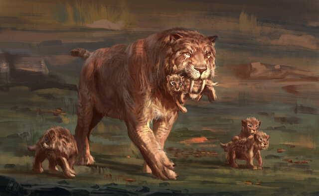 Saber-toothed tiger