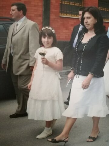 1ª comunhão da Ana