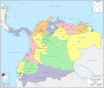 Disolution of the big Colombia